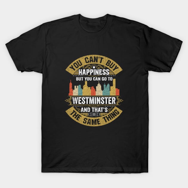 Westminster City Colorado State USA Flag Native American T-Shirt by BestSellerDesign